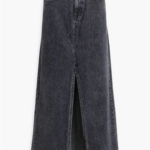 NWT! SLVRLAKE Dallas denim maxi skirt - Picture 3 of 10